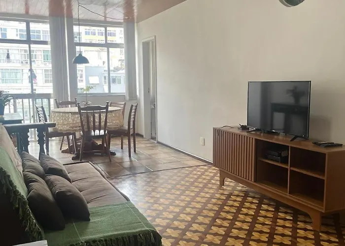 Vista Mar, 3 Quartos Em Copacabana Rio de Janeiro